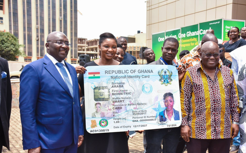 Bawumia Ghanaians Abroad To Travel With Ghana Card Without Visa   Ghana Card 1024x635 